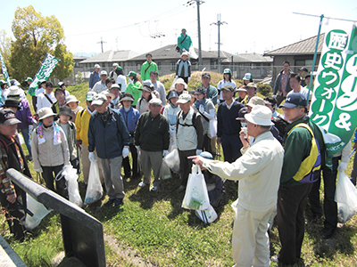 クリーン&歴史ウォーク（広陵町・香芝市・畿央大学）